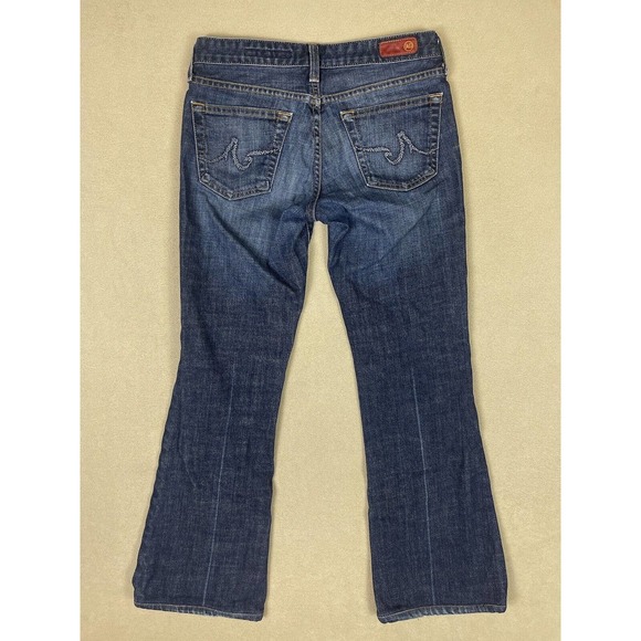 AG Adriano Goldschmied Womens 26R Jeans The Club Flare Leg Blue Denim - Picture 12 of 13